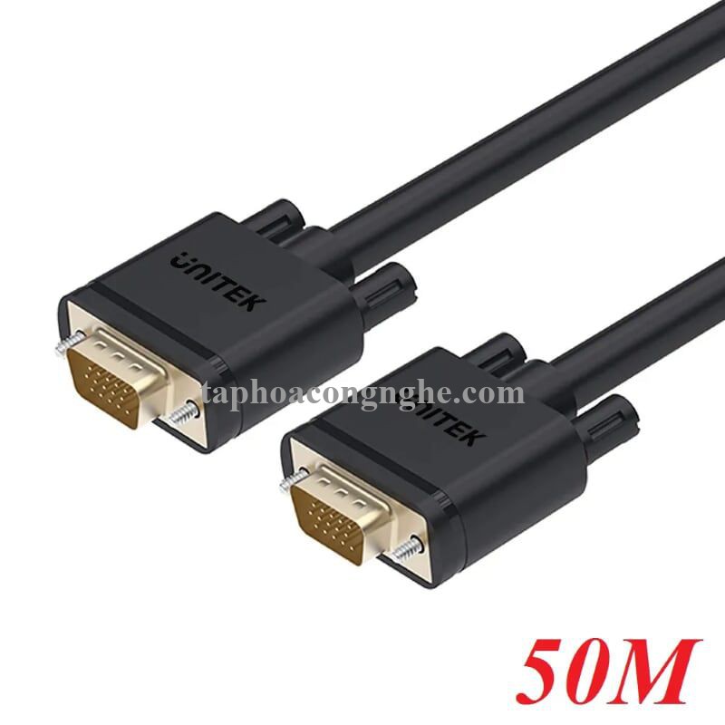 Unitek 27528 Y-C518C 50M Cáp Vga Lcd 3C+9 30027528